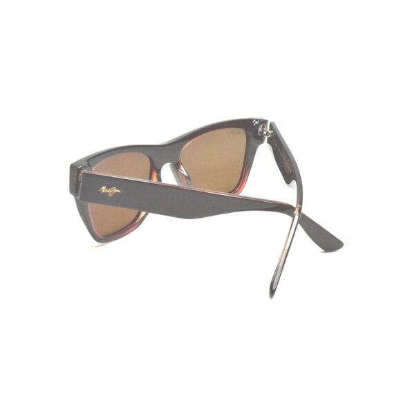 Maui Jim Ekolu Mj 867-24E Brown Red, Tan / Dual Mirror Gold to Silver Polazized